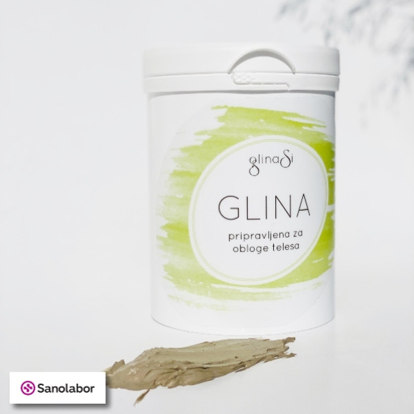 GlinaSi Pripremljena glina za obloge tijela