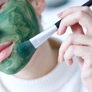 Glinena maska za lice GREEN 
