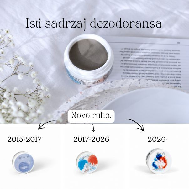 Prirodna deodorantska krema FRESH STRONG