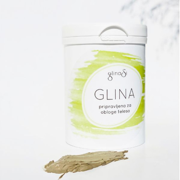 GlinaSi Pripremljena glina za obloge tijela