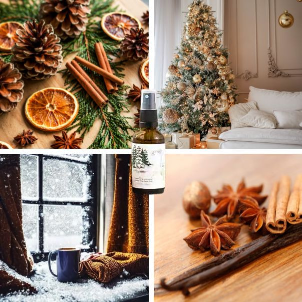 Glineni zismki sprej za prostor Winter Magic